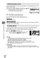 Предварительный просмотр 72 страницы Olympus E-PM1 Instruction Manual