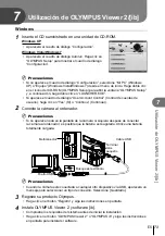 Предварительный просмотр 73 страницы Olympus E-PM1 Manual De Instrucciones