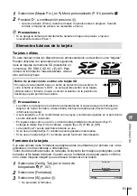 Предварительный просмотр 99 страницы Olympus E-PM1 Manual De Instrucciones