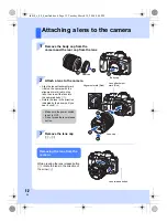 Preview for 12 page of Olympus E420 - Evolt 10MP Digital SLR Camera Instruction Manual