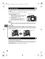 Предварительный просмотр 58 страницы Olympus E420 - Evolt 10MP Digital SLR Camera Instruction Manual