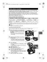 Предварительный просмотр 75 страницы Olympus E420 - Evolt 10MP Digital SLR Camera Instruction Manual