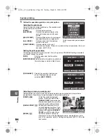 Предварительный просмотр 104 страницы Olympus E420 - Evolt 10MP Digital SLR Camera Instruction Manual