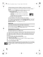 Предварительный просмотр 116 страницы Olympus E420 - Evolt 10MP Digital SLR Camera Instruction Manual