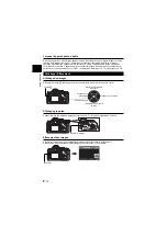 Preview for 8 page of Olympus E420 - Evolt 10MP Digital SLR Camera Manuel D'Instructions