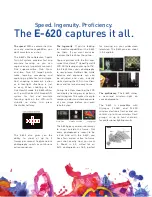 Preview for 10 page of Olympus E620 - Evolt 12.3MP Live MOS Digital SLR... Brochure & Specs
