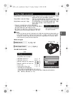 Предварительный просмотр 61 страницы Olympus E620 - Evolt 12.3MP Live MOS Digital SLR... Manual De Instrucciones