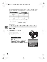 Предварительный просмотр 76 страницы Olympus E620 - Evolt 12.3MP Live MOS Digital SLR... Manual De Instrucciones