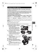 Предварительный просмотр 79 страницы Olympus E620 - Evolt 12.3MP Live MOS Digital SLR... Manual De Instrucciones