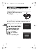 Предварительный просмотр 90 страницы Olympus E620 - Evolt 12.3MP Live MOS Digital SLR... Manual De Instrucciones