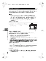 Предварительный просмотр 92 страницы Olympus E620 - Evolt 12.3MP Live MOS Digital SLR... Manual De Instrucciones