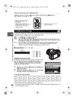 Предварительный просмотр 64 страницы Olympus E620 - Evolt 12.3MP Live MOS Digital SLR... Manuel D'Instructions