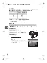 Предварительный просмотр 76 страницы Olympus E620 - Evolt 12.3MP Live MOS Digital SLR... Manuel D'Instructions