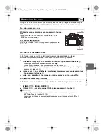 Предварительный просмотр 91 страницы Olympus E620 - Evolt 12.3MP Live MOS Digital SLR... Manuel D'Instructions