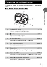 Preview for 11 page of Olympus FE 100 - 4MP Digital Camera Manual Avançado