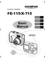Preview for 1 page of Olympus FE 115 - Digital Camera - 5.0 Megapixel Basic Manual
