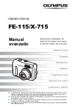 Preview for 1 page of Olympus FE 115 - Digital Camera - 5.0 Megapixel Manual Avanzado