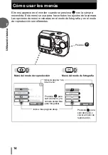 Preview for 14 page of Olympus FE 115 - Digital Camera - 5.0 Megapixel Manual Avanzado