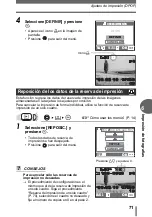 Preview for 71 page of Olympus FE 115 - Digital Camera - 5.0 Megapixel Manual Avanzado