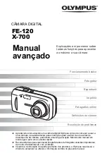 Preview for 1 page of Olympus FE 120 - Digital Camera - 6.0 Megapixel Manual Avançado