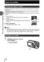 Предварительный просмотр 30 страницы Olympus FE 120 - Digital Camera - 6.0 Megapixel Manual Avançado