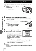 Предварительный просмотр 98 страницы Olympus FE 120 - Digital Camera - 6.0 Megapixel Manual Avançado