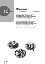 Предварительный просмотр 124 страницы Olympus FE 120 - Digital Camera - 6.0 Megapixel Manual Avançado