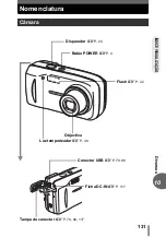 Предварительный просмотр 131 страницы Olympus FE 120 - Digital Camera - 6.0 Megapixel Manual Avançado