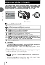 Preview for 12 page of Olympus FE 120 - Digital Camera - 6.0 Megapixel Manual Avanzado