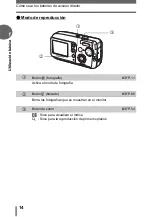 Preview for 14 page of Olympus FE 120 - Digital Camera - 6.0 Megapixel Manual Avanzado
