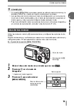 Preview for 19 page of Olympus FE 120 - Digital Camera - 6.0 Megapixel Manual Avanzado