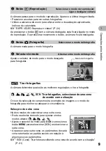 Preview for 9 page of Olympus FE 130 - 5.1MP Digital Camera Manual Avançado