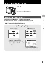 Preview for 15 page of Olympus FE 130 - 5.1MP Digital Camera Manual Avançado