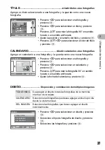 Preview for 27 page of Olympus FE 130 - 5.1MP Digital Camera Manual Avanzado