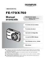 Olympus FE 170 - Digital Camera - 6.0 Megapixel Manual Avanzado preview