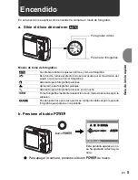 Preview for 5 page of Olympus FE 170 - Digital Camera - 6.0 Megapixel Manual Avanzado