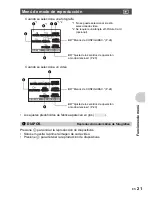 Preview for 21 page of Olympus FE 170 - Digital Camera - 6.0 Megapixel Manual Avanzado