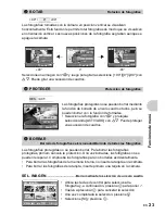 Preview for 23 page of Olympus FE 170 - Digital Camera - 6.0 Megapixel Manual Avanzado