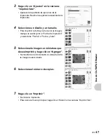 Preview for 47 page of Olympus FE 170 - Digital Camera - 6.0 Megapixel Manual Avanzado