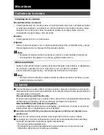 Preview for 59 page of Olympus FE 170 - Digital Camera - 6.0 Megapixel Manual Avanzado