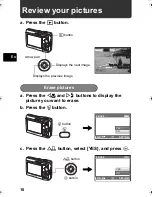 Preview for 10 page of Olympus FE 180 - Digital Camera - 6.0 Megapixel Basic Manual