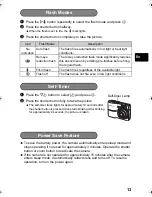 Preview for 13 page of Olympus FE 180 - Digital Camera - 6.0 Megapixel Basic Manual