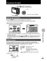 Предварительный просмотр 19 страницы Olympus FE 180 - Digital Camera - 6.0 Megapixel Manual Avanzado