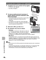 Предварительный просмотр 42 страницы Olympus FE 180 - Digital Camera - 6.0 Megapixel Manual Avanzado