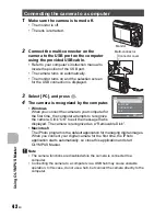 Предварительный просмотр 42 страницы Olympus FE-180/X-745 Advanced Manual