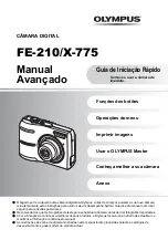 Preview for 1 page of Olympus FE 200 - Digital Camera - 6.0 Megapixel Manual Avançado
