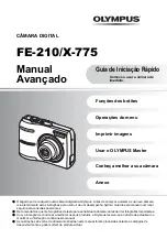 Предварительный просмотр 1 страницы Olympus FE 200 - Digital Camera - 6.0 Megapixel Manual Avançado