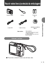 Preview for 3 page of Olympus FE 200 - Digital Camera - 6.0 Megapixel Manual Avançado