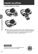 Preview for 4 page of Olympus FE 200 - Digital Camera - 6.0 Megapixel Manual Avançado