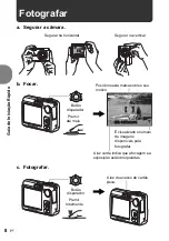 Предварительный просмотр 8 страницы Olympus FE 200 - Digital Camera - 6.0 Megapixel Manual Avançado